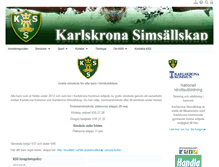 Tablet Screenshot of karlskronasimsallskap.se